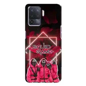 Чохол Гра в кальмара для Oppo A94 (Охоронці Гра кальмара)
