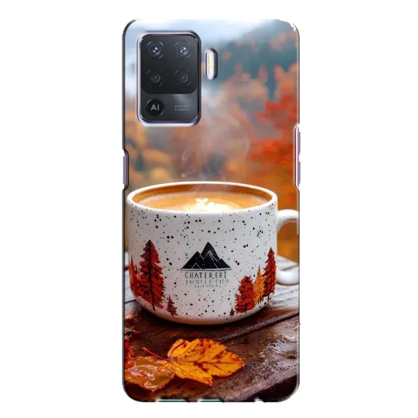 Чехол с принтом «Кофе на природе» для OPPO A94