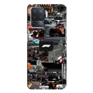 Чохол Формула1 на Oppo A94 (Гоночний колаж Ф1)