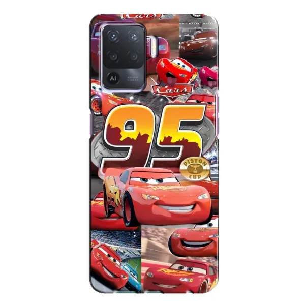 Чохол з принтом «Колаж Блискавка Маквін» для OPPO A94 Чохол з принтом «Колаж Блискавка Маквін» для OPPO A94