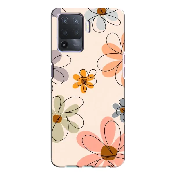 Чохол з принтом «Кольорові квіти» для OPPO A94