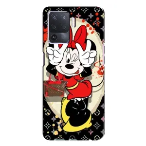 Чехол с принтом «Минни peace» для OPPO A94