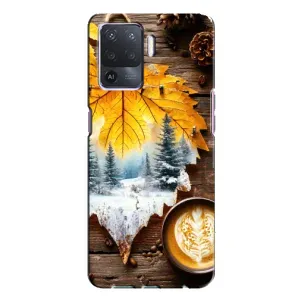 Чехол с принтом «Осенне-зимний кофе» для OPPO A94