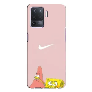 Чохол з принтом «Патрік і Губка» для OPPO A94