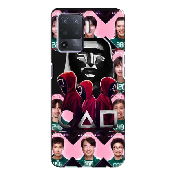 Чохол з принтом «Учасники Гра кальмара» для OPPO A94