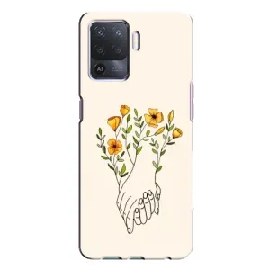 Чехлы для любимой на OPPO A94 (VPrint) (Руки любві)