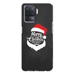 Рождественские Чехлы для Oppo A94 (VPrint) (Санта Крисмас)