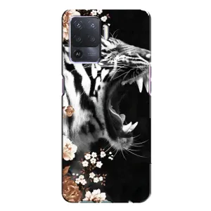 Чохли з картинкою животних Oppo A94 (Стильний ТИГР)