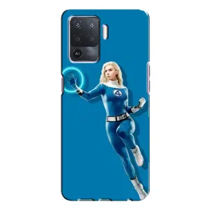 Чохол з принтом Фантастична четвірка для Oppo A94 (Сью Сторм політ)