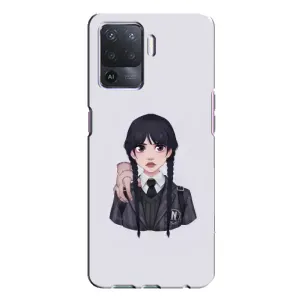 Чохли Венсдей на Oppo A94 Уенсдей (AlphaPrint) (Венздей і Річ)