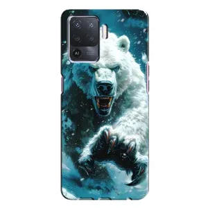 Чохол з картинкою 'Хижаки' для Oppo A94 (Полярний ведмідь)