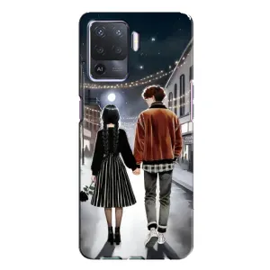 Чохол з дизайном Венздей 2 на Oppo A94 (Венздей та Тайлер)