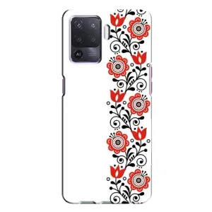Чехол для Патриота Украины Oppo A94 - (AlphaPrint) (Яркая вишиванка)