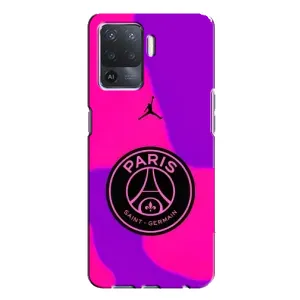 Чохли PSG для Oppo A94 (AlphaPrint) (яскравий ПСЖ)