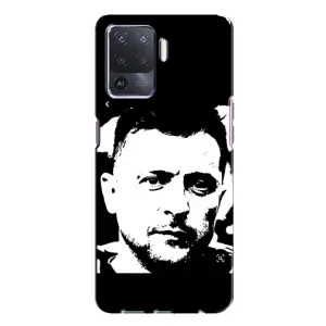Чехол для Oppo A94 (AlphaPrint - с принтом Зеленского)