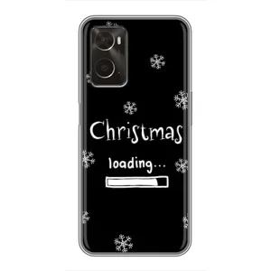 Різдвяні, Святкові Чохли для OPPO A96 (Christmas loading)