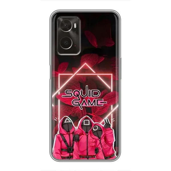 Чохол з принтом «Охоронці Гра кальмара» для OPPO A96 Чохол з принтом «Охоронці Гра кальмара» для OPPO A96