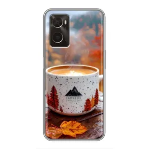 Чехол с принтом «Кофе на природе» для OPPO A96