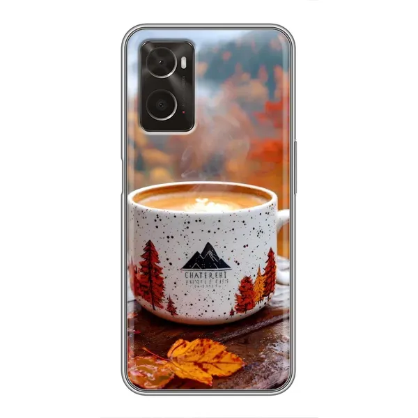 Чехол с принтом «Кофе на природе» для OPPO A96 Чехол с принтом «Кофе на природе» для OPPO A96
