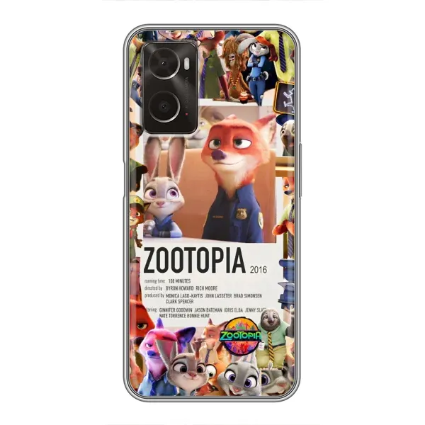 Чохол з принтом «Постер Зоотрополіс» для OPPO A96 Чохол з принтом «Постер Зоотрополіс» для OPPO A96