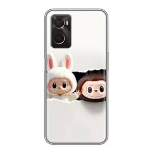 Чохол з принтом «Лабубу» для OPPO A96