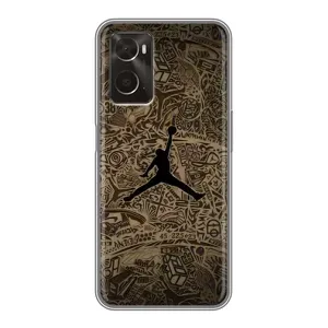 Чехлы для Oppo A96 - с картинкой JORDAN (AlphaPrint)