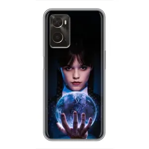 Чохол з дизайном Венздей 2 на Oppo A96 (Магічна сфера Венздей)