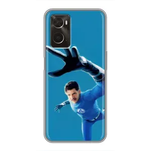 Чохол з принтом Фантастична четвірка для Oppo A96 (Містер Фантастік супергерой)