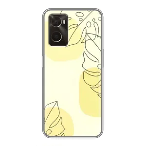 Силконовий чохол з принтом в квітах на Oppo A96