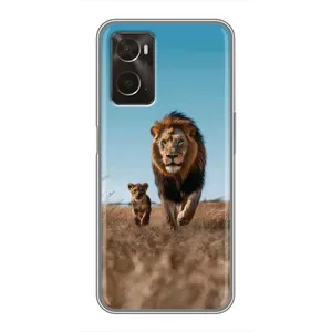 Чохол Король лев на OPPO A96 (Мусафа та Сімба)