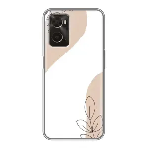 Чехол с принтом «Нюдовая веточка абстракция» для OPPO A96