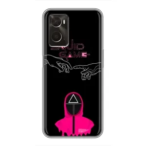 Чохол Гра в кальмара для Oppo A96 (Мінімалізм Гра кальмара)