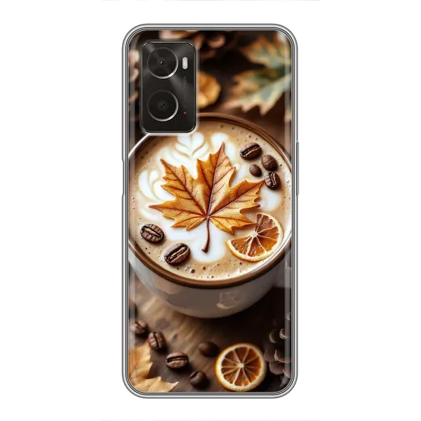 Чехол с принтом «Пряный кофе» для OPPO A96 Чехол с принтом «Пряный кофе» для OPPO A96
