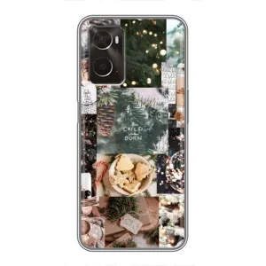 Різдвяні, Святкові Чохли для OPPO A96 (Різдвяний колаж)