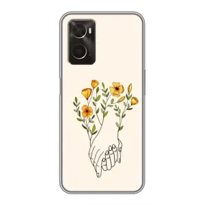 Чехлы для любимой на OPPO A96 (VPrint) (Руки любві)
