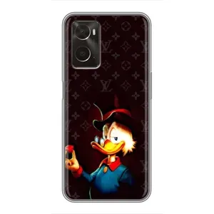 Чехли для Oppo A96 - Скрудж МакДак Louis Vuitton (PREMIUMPrint) (Скрудж з ботліантом)