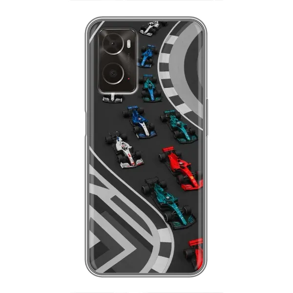 Чохол з принтом «Траса Ф1» для OPPO A96 Чохол з принтом «Траса Ф1» для OPPO A96