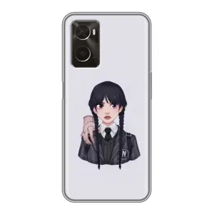 Чохли Венсдей на Oppo A96 Уенсдей (AlphaPrint) (Венздей і Річ)