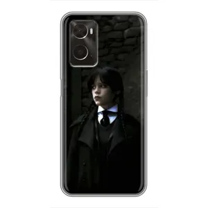 Чохол з дизайном Венздей 2 на Oppo A96 (Темний стиль Венздей)