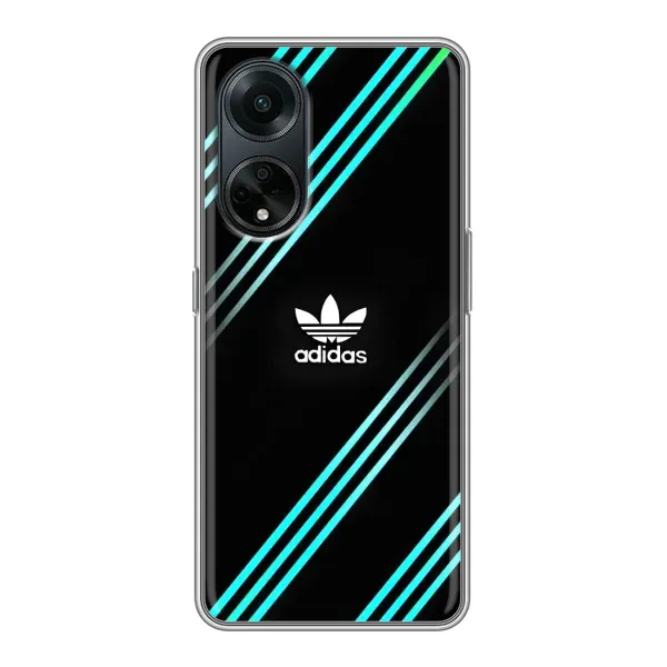 Чехол с принтом «Адидас с полосами» для OPPO A98