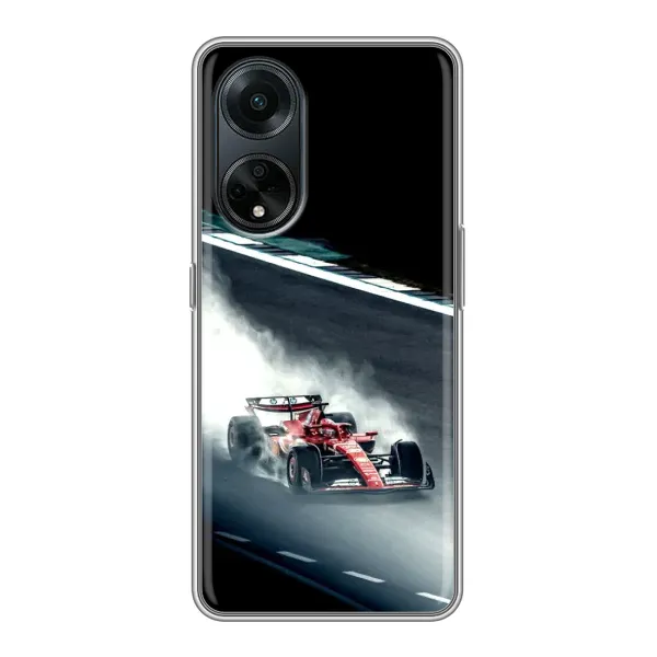Чохол з принтом «Болід гоночний» для OPPO A98