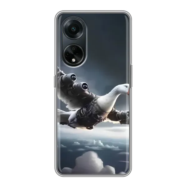 Чохол з принтом «Бомбардіні гусіні» для OPPO A98