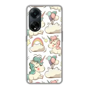 Чохол для OPPO A98:
ОППО А98 - (Єдинорожки - Новинки) (AlphaPrint) (Єдиноріжки)