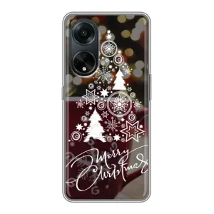 Різдвяні Чохли для Oppo A98 (VPrint) (Ялинка яскрава)