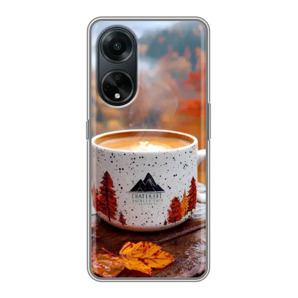 Чехол с принтом «Кофе на природе» для OPPO A98 Чехол с принтом «Кофе на природе» для OPPO A98
