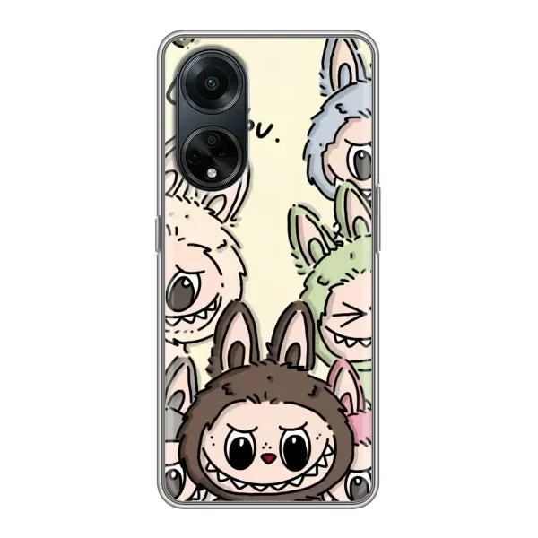 Чохол з принтом «Золота мавпа Bored Ape» для OPPO A98