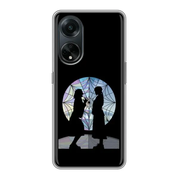 Чохол з принтом «кімната Венздей» для OPPO A98 Чохол з принтом «кімната Венздей» для OPPO A98