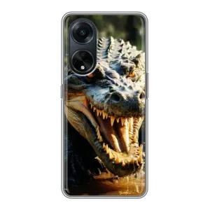 Чохол з принтом «Небезпечний крокодил» для OPPO A98