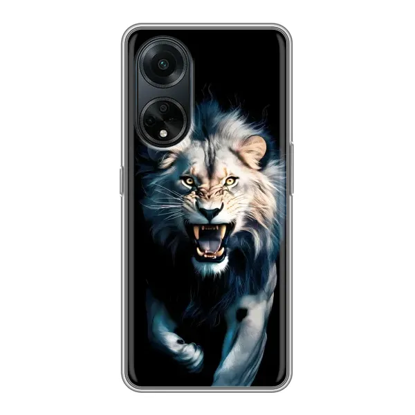 Чохол з принтом «Лев у темряві» для OPPO A98 Чохол з принтом «Лев у темряві» для OPPO A98