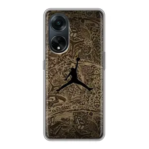 Чехлы для Oppo A98 - с картинкой JORDAN (AlphaPrint)